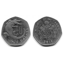 (59a) Gambia. 2014. 1 Dalasi (BC+)