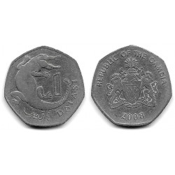 (59a) Gambia. 2008. 1 Dalasi (BC)