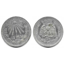 (455) Estados Unidos Mexicanos. 1926. 1 Peso (MBC) (Plata)
