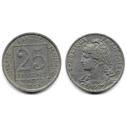 (855) Francia. 1903. 25 Centimes (MBC)