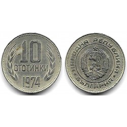 (87) Bulgaria. 1974. 10 Stotinki (MBC)