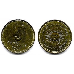 (109b) Argentina. 2007. 5 Centavos (EBC+)