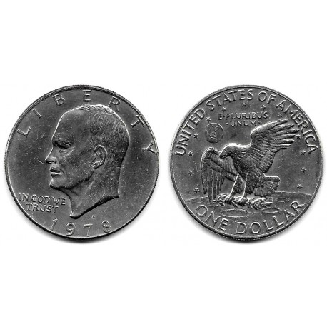 (A203) Estados Unidos de América. 1978(D). 1 Dollar (MBC+)