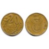 (342) Sudáfrica. 2007. 20 Cents (MBC)