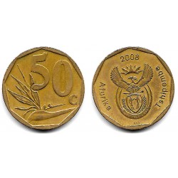 (443) Sudáfrica. 2008. 50 Cents (MBC-)