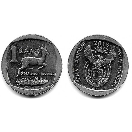 Sudáfrica. 2016. 1 Rand (MBC+)