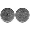 (52) Singapur. 1990. 20 Cents (EBC)