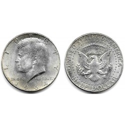 (202) Estados Unidos de América. 1964. Half Dollar (EBC) (Plata)