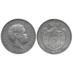 (540) Portugal. 1899. 1000 Reis (EBC) (Plata)