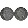 (C168) Imperio Ruso. 1843. 1 Rouble (EBC-) (Plata)