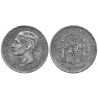 Alfonso XII. 1881*(18-81). 5 Pesetas (BC+) (Plata) Ceca de Madrid MS-M