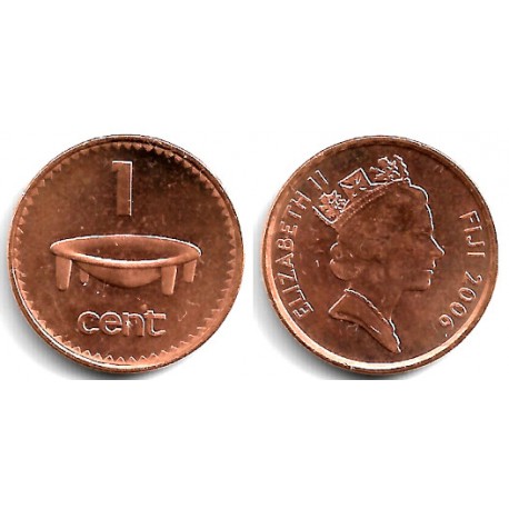 (49b) Islas Fiji. 2006. 1 Cent (SC)