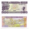 (30) Guinea. 1985. 100 Francs (SC)