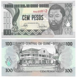 (11) Guinea-Bissau. 1990. 100 Pesos (SC)