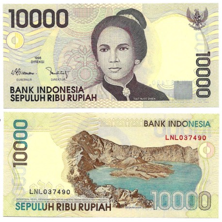 (137b) Indonesia. 1999. 10000 Rupiah (SC)