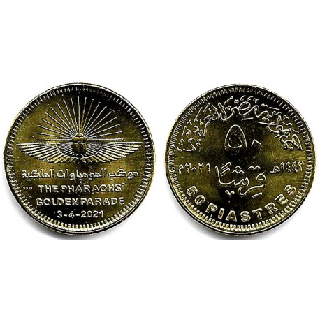Egipto. 2021. 50 Piastres (SC)