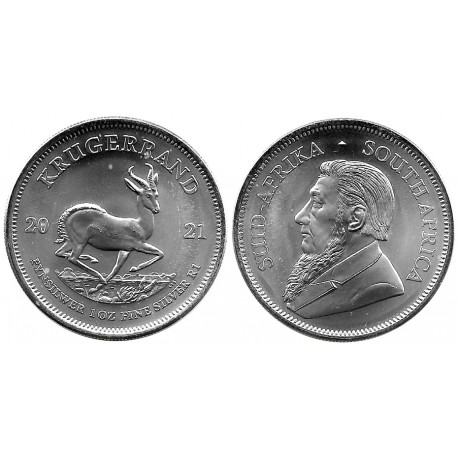 Sudáfrica. 2021. 1 Onza (SC) (Plata) 31,10 gr. de .999 Milésimas