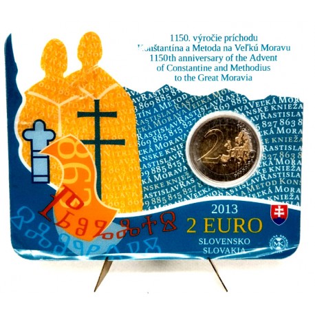 Eslovaquia. 2013. Coincard 2 Euro (SC)