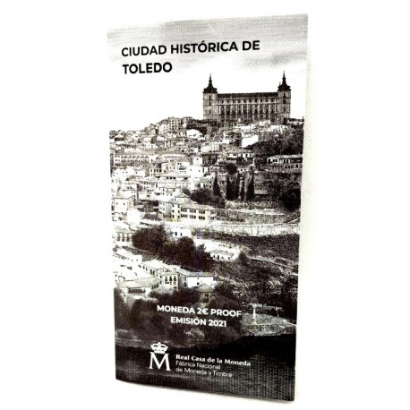 España. 2021. 2 Euro (Proof) Toledo