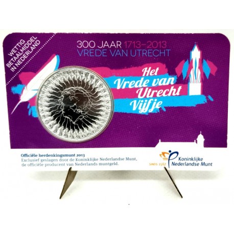 Países Bajos. 2013. 5 Euro (SC)