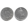 (21) Suiza. 1920. 2 Francs (BC) (Plata)