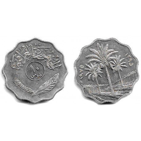 (126a) Iraq. 1975. 10 Fils (MBC+)