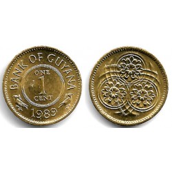(31) Guyana. 1989. 1 Cent (SC-)