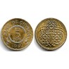 (32) Guyana. 1991. 5 Cents (EBC)