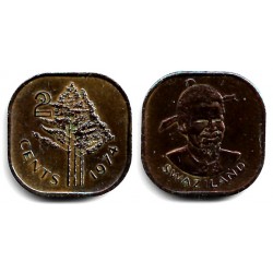 (8) Suaziliandia. 1974. 2 Cents (MBC-)