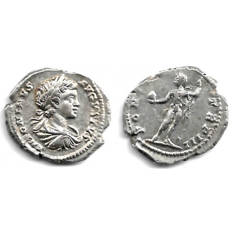 Caracalla. 198-217 d.C. Denario (MBC+) (Plata)