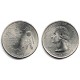 (332) Estados Unidos de América. 2002(P). Quarter Dollar (SC) Ohio