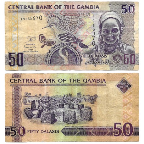 (28c) Gambia. 2006-13. 50 Dalasis (BC-)