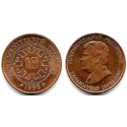 (3) Turkmenistán. 1993. 10 Tenge (SC)