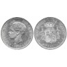 Alfonso XIII. 1899*(18-99). 5 Pesetas (EBC) (Plata) Ceca de Madrid SG-V