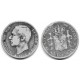 Alfonso XII. 1883*(-----). 1 Peseta (BC) (Plata) Ceca de Madrid MS-M