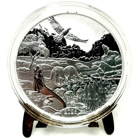 Australia. 2026. 1 Dollar (Proof) (Plata) 31,10 gr. de .999 Milésimas