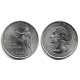 (425) Estados Unidos de América. 2008(D). Quarter Dollar (SC) Hawaii
