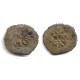 Carlos II. Sin Fecha. Dinero (RC/RC+) Ceca de Zaragoza CA