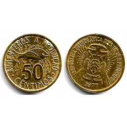 (25) Santo Tomé y Principe. 1977. 50 Céntimos (MBC)