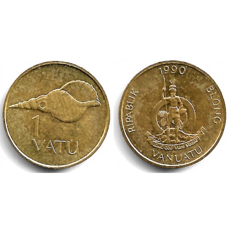(3) Vanuatu. 1990. 1 Vatu (BC)