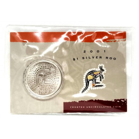 Australia. 2001. 1 Dollar (Proof) (Plata) 31,10 gr. de .999
