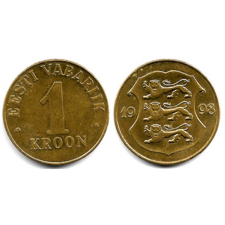 (35) Estonia. 1998. 1 Kroon (MBC)
