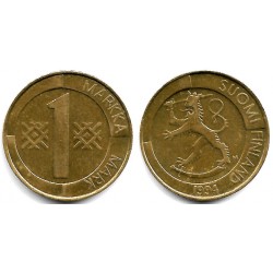 (76) Finlandia. 1994. 1 Markka (MBC)