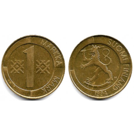 (76) Finlandia. 1994. 1 Markka (MBC)