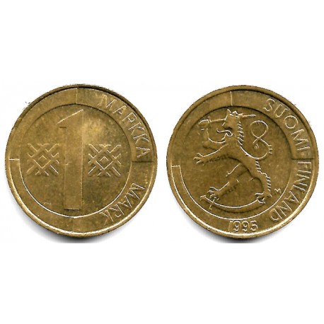 (76) Finlandia. 1995. 1 Markka (MBC)