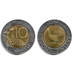 (77) Finlandia. 1994. 10 Markkaa (EBC)