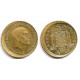 Estado Español. 1966*(19-75). 1 Peseta (EBC) Acuñación Desplazada