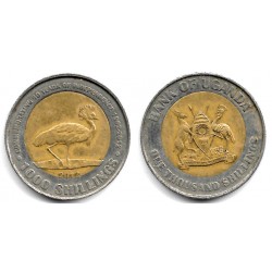 (278) Uganda. 2012. 1000 Shillings (BC+)