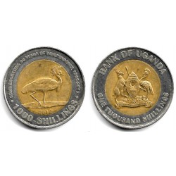 (278) Uganda. 2012. 1000 Shillings (MBC)