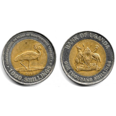 (278) Uganda. 2012. 1000 Shillings (MBC)